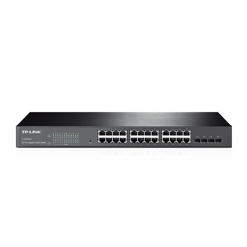 115287-1-Switch_24_Portas_Gerenciavel_10_100_1000_4_SFP_TP_Link_TL_SG2424_115287-5