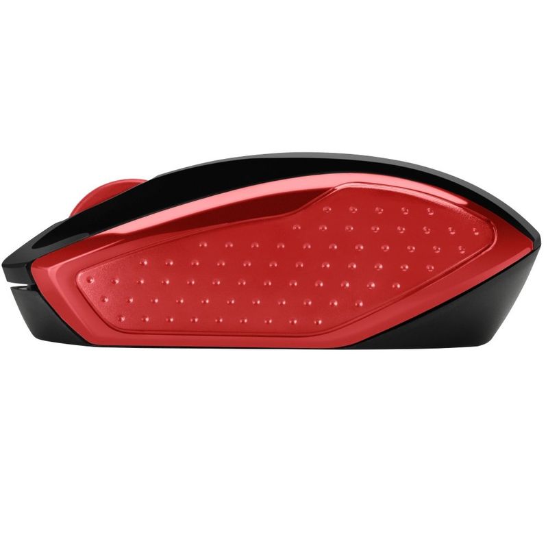 115333-3-Mouse_Sem_Fio_HP_Wireless_X200_Preto_Vermelho_115333-5