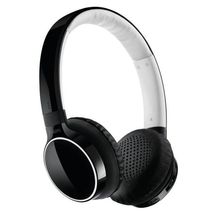 Fone de Ouvido - Sem fio - Philips  Bluetooth Stereo Headset - Preto/Branco - SHB9100/00