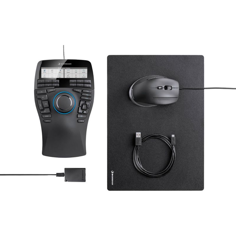 112307-1-Mouse_3D_USB_3Dconnexion_SpaceMouse_Enterprise_Kit_Preto_3DX_700058_112307-5