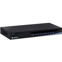 Switch KVM -  8 Portas - TRENDnet - Preto - TK-804R