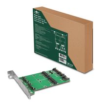 Controladora mSATA/ 2 x SATA III - PCI-E - Vantec UGT-MST210