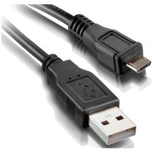 Cabo Adaptador - USB 2.0 > Micro USB - 0,90m - Preto - MD9 - 7141