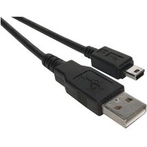 Cabo USB 2.0 - AM (Macho) > Mini USB (Macho) - 1,8m - MD9 - 7427 (com filtro)