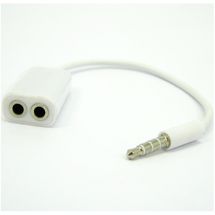 Adaptador de Áudio - 2x P2 (Fêmea) > 1x P2 (Macho) - P2 splitter - MD9 - 5072