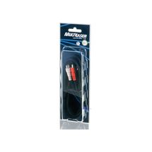 Cabo de audio - 1 x RCA-F > 2 x RCA-F - 1,5m - Multilaser - WI052