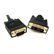 Cabo adaptador de Vïdeo - DVI-I macho x VGA macho (15 pinos) - 1,5m - Stock - 850007