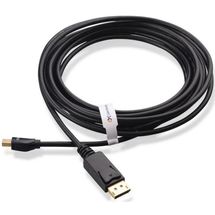 Cabo Adaptador de Vídeo - Mini Displayport > Displayport -  4,5m - Cable Matters - Preto - 101007-BLACK-15