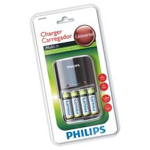 Carregador de Pilha - Philips Universal Charger - SCB1450NB/78