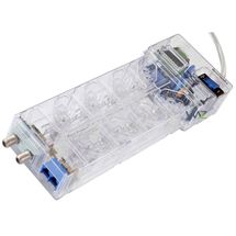 DPS -  8 tomadas - Clamper Multi Proteção (c/ Contador de Surtos) - Transparente