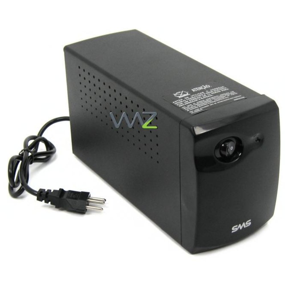 No-Break 600VA (Bivolt/115V) - SMS Net Station - Preto - µST No-Break 600VA (Bivolt/115V) - SMS Net Station - Preto - µST