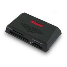 Leitor de Cartão Externo - Kingston 3.0 Media Reader - Preto - FCR-HS3