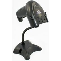 Leitor de Codigo de Barras Laser - USB - Sumay - Preto - SM-LCB01 - c/ suporte