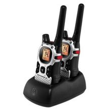 Rádio de Comunicação (Walkie Talkie) - 2 vias - Motorola Talkabout MJ270BR - Preto/Prata