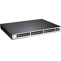 Switch 48 Portas - Gigabit - D-Link Gerenciável PoE - DGS-3120-48PC