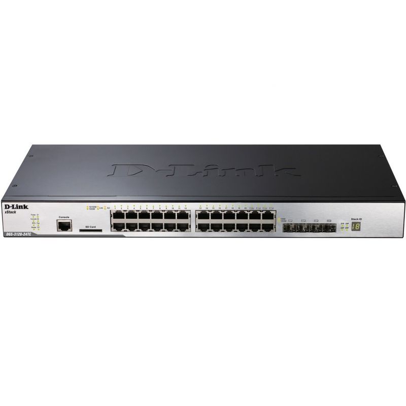 110500-2-Switch_24_Portas_Gigabit_D_Link_Gerenciavel_PoE_DGS_3120_24P_110500-5