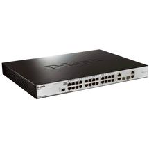 Switch 24 Portas - 10/100 - D-Link Gerenciável PoE - DES-3200-28P