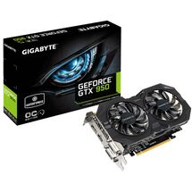 Placa de vídeo - NVIDIA GeForce GTX 950 (2GB / PCI-E) - Gigabyte WindForce 2X OC Edition - GV-N950WF2OC-2GD