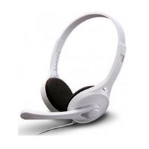 Fone de Ouvido (c/ mic) - 3,5mm - Edifier K550 Comunicator Headphone - Branco