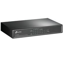 Switch 8 Portas - Gigabit - PoE - TP-Link - Preto - TL-SG1008P REV2.0