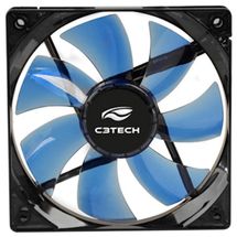 Cooler Gabinete 12cm C3 Tech Storm (Led Azul) - F7-L100BL