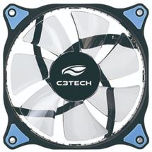 Cooler Gabinete 12cm C3 Tech Storm (Led Azul) - F7-L130BL