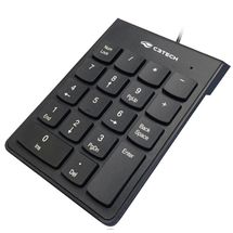 Teclado (Numérico) - USB - C3Tech - Preto - KN-10BK
