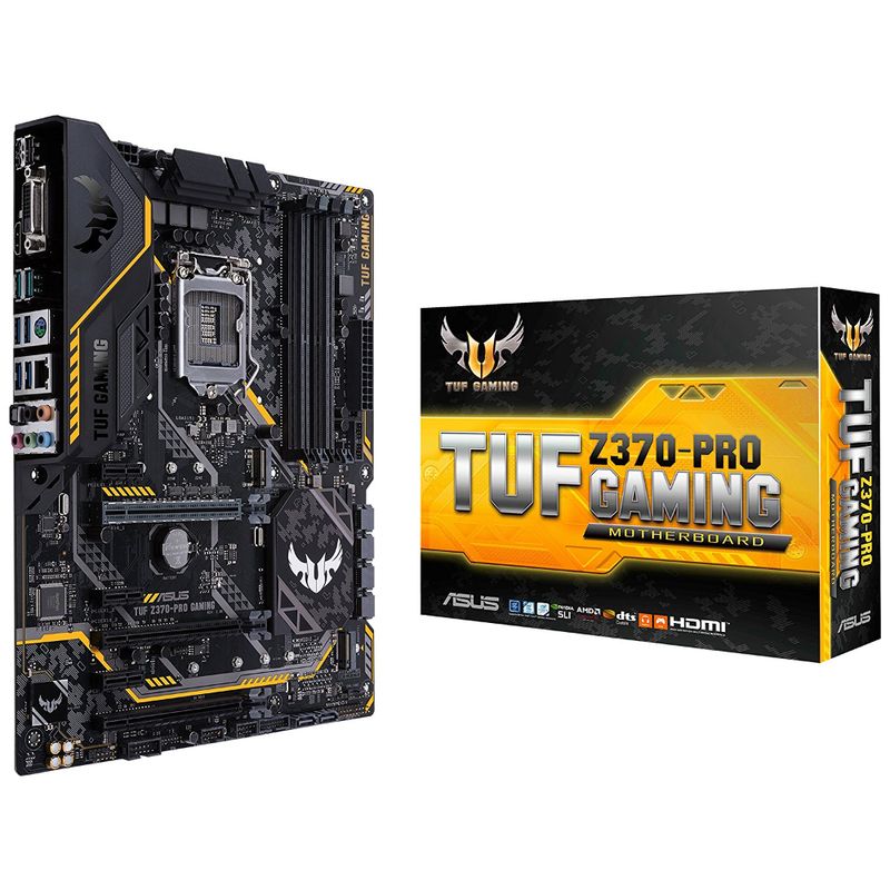 Placa mãe LGA 1151 - Asus TUF Z370 Pro Gaming (ATX) - Waz