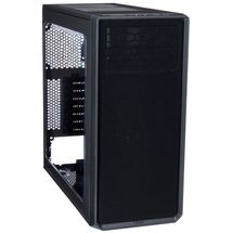 Gabinete ATX - Fractal Design Focus G - Gunmetal Gray (c/ acrílico) - Cinza - FD-CA-FOCUS-GY-W