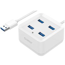 Hub USB 3.0 - 4 portas - ORICO Super Speed Hub - DH4U-U3 (Branco)