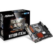 Placa mãe LGA 1151 - ASRock H110M-ITX/AC (Mini ITX)
