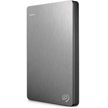 HD Externo Portátil 2TB USB 3.0  Seagate Backup Plus Slim - STDR2000101 - Prata