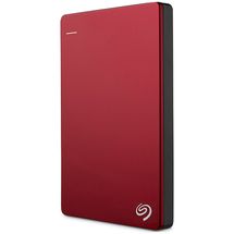 HD Externo Portátil 2TB USB 3.0 Seagate Backup Plus Slim - STDR2000103 - Vermelho