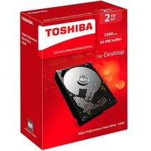 HD 2TB SATA3 Toshiba - HDWD120XZSTA - BOX (3,5pol, 6Gb/s, 7.200 RPM, 64MB Cache)