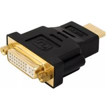 Adaptador de Vídeo - DVI (Fêmea) > HDMI (Macho) - ROHS 1100
