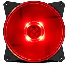 Ventoinha (Cooler) - 12cm - Cooler Master MasterFan MF120L Led Vermelho R4-C1DS-12FR-R1