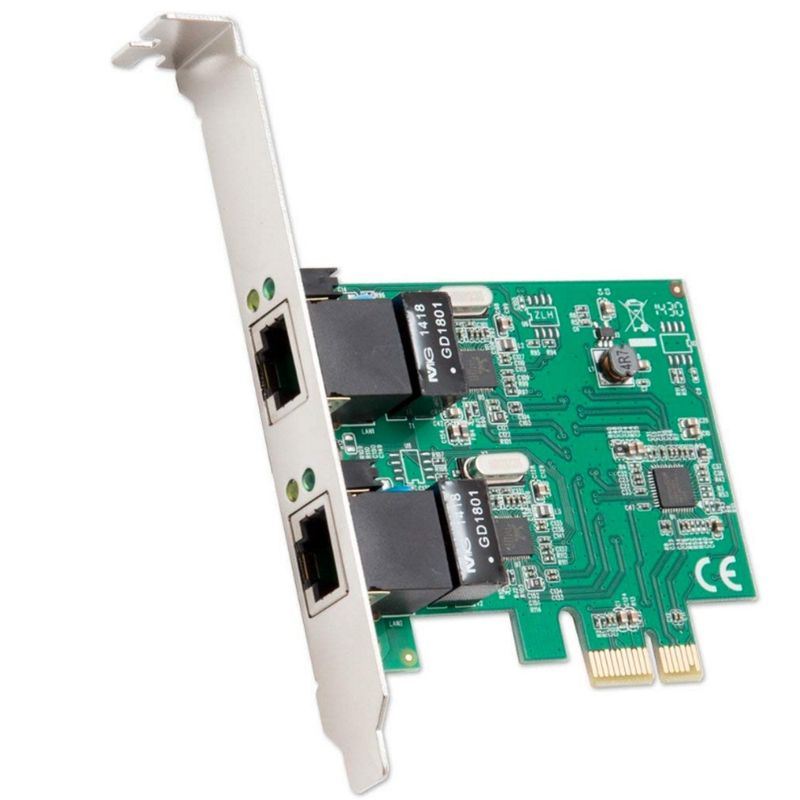116230-1-Placa_de_Rede_2x_Gigabit_PCI_E_SYBA_SD_PEX24041_116230
