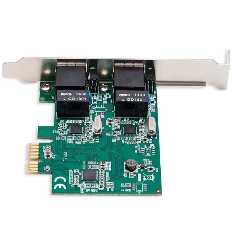 116230-4-Placa_de_Rede_2x_Gigabit_PCI_E_SYBA_SD_PEX24041_116230