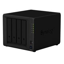 NAS - SATA > Ethernet - Synology Diskstation 4 baias DS418play (sem discos)