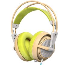 Fone de Ouvido (c/ mic) - 3,5mm Headset SteelSeries SIBERIA 200 Verde - 51137