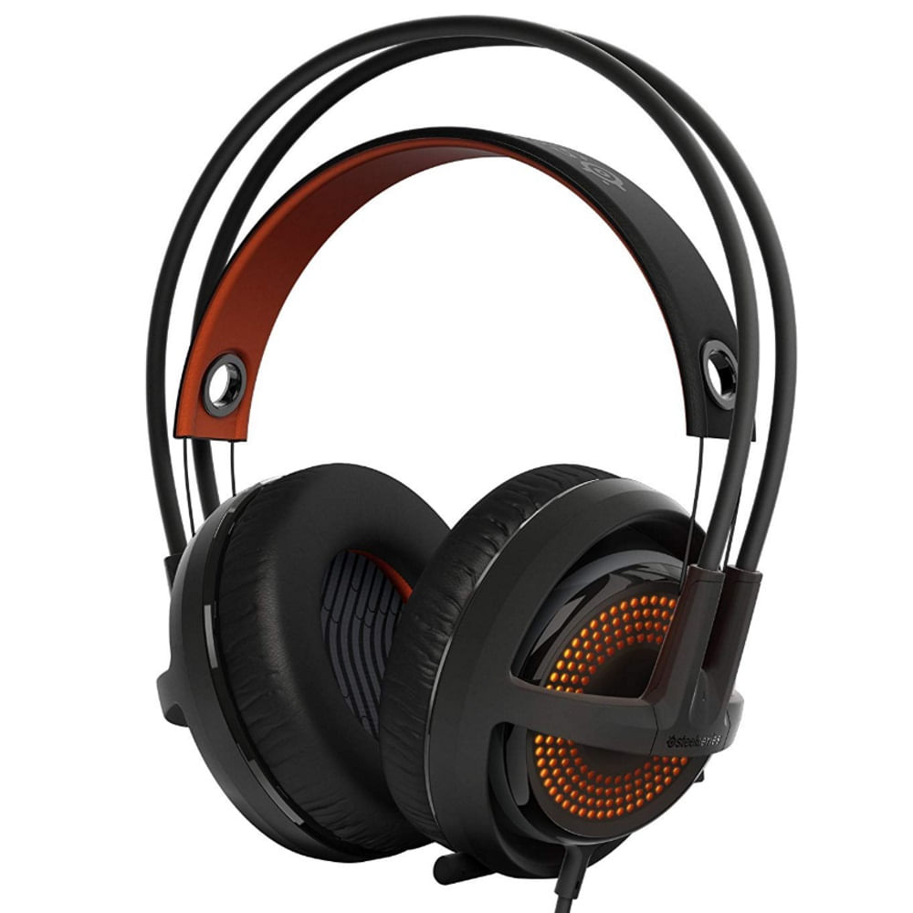 【はこぽす対応商品】 USB - mic) (c/ Ouvido de Fone Headset SIBERIA SteelSeries ヘッドホン