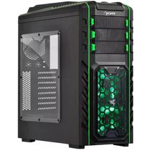 [OPEN BOX] Gabinete ATX - PCYes - Pegasus - (c/ janela) - Preto / Verde - PEGASUSPTOAZ3FCA