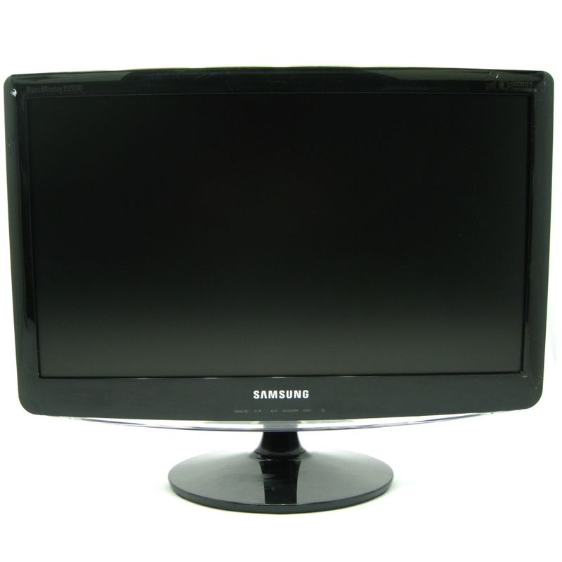116295-1-SEMINOVO_Monitor_LCD_20pol_Samsung_B2030N_Preto_116295