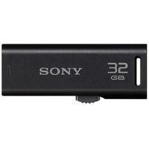 Pendrive USB 2.0 - Sony Retratil - Preto - 32GB - USM32GR