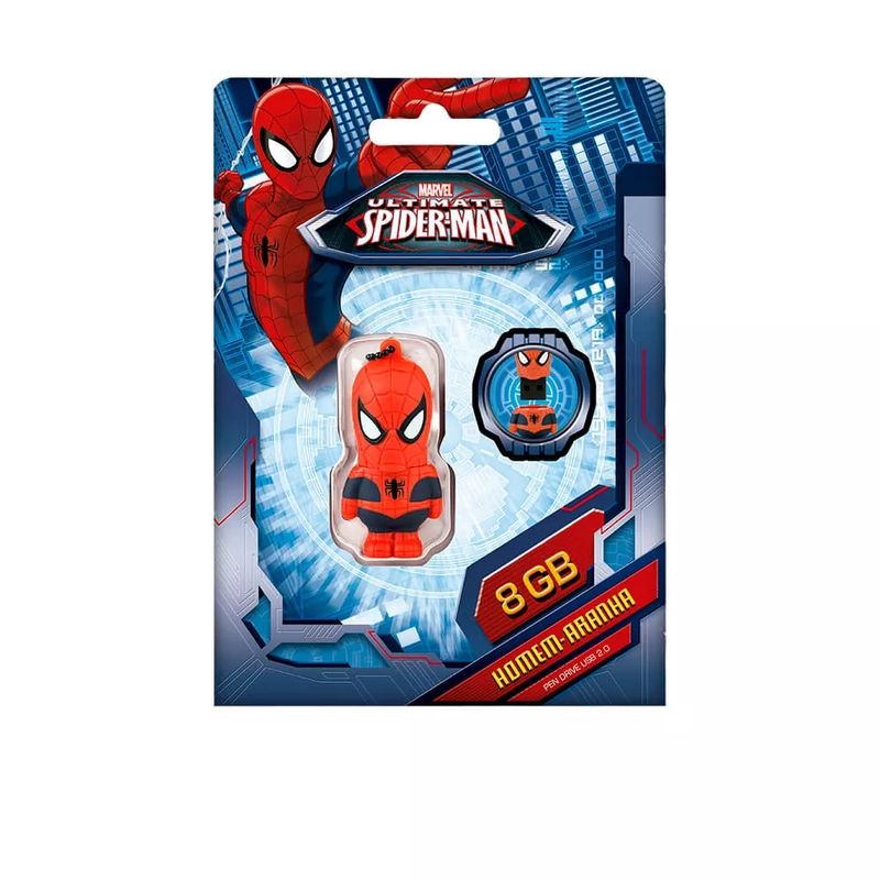 116642-1-Pendrive_USB_2_0_Marvel_Homem_Aranha_8GB_Multilaser_PD084_116642