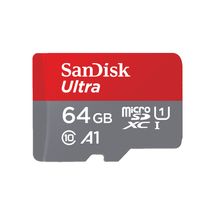 Cartão de memória - MicroSDXC-  64GB - Sandisk Ultra - SDSQUAR-064G-GN6MA