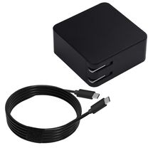 Fonte p/ Notebook (65W) - USB-C c/ Cabo removível - SUNLIIK (Preto)