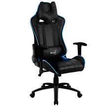 Cadeira Gamer AEROCOOL RGB AIR AC120 (Preto, até 150kg, encosto e braços ajustáveis)