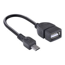 Cabo Adaptador OTG - Micro USB > USB 2.0 Fêmea - 15cm - Vinik - 25542