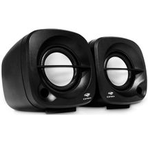 Caixa de Som - 2.0 - C3 Tech - Speaker - Preto - SP-303BK
